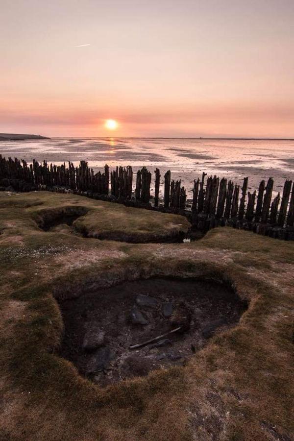 Vissershuisje Aan De Waddenzee Paesens 외부 사진