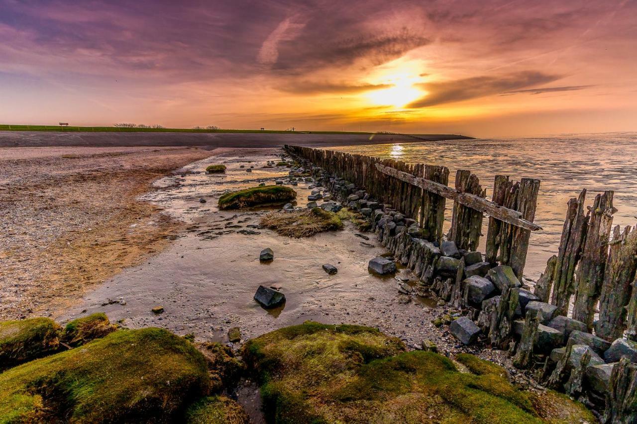 Vissershuisje Aan De Waddenzee Paesens 외부 사진